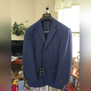 Men's Blue Blazer by Demantie